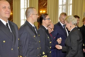Wręczenie odznaczeń, fot. Arleta Bolda-Górna
