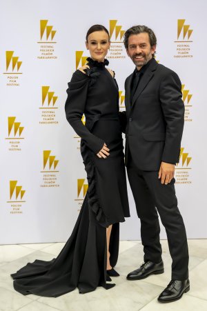 Aktorzy Agnieszka i Piotr Głowaccy podczas gali otwarcia festiwalu 