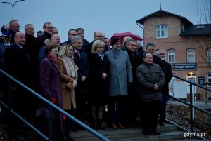 Oficjalne otwarcie węzła integracyjnego w Redzie - jednego z 26 węzłów na terenie metropolii, fot. Kamil Złoch