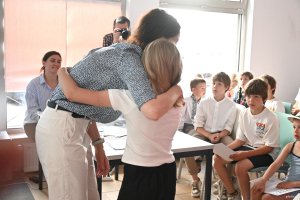 Kobieta i dziewczynka