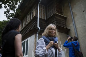 Prof. Maria Jolanta Sołtysik podczas Weekendu Architektury 2017, fot. P. Kozłowski 