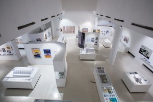 Przestrzeń wystawy Gdynia-Tel Awiw w Muzeum POLIN w Warszawie, fot. Magda Starowiejska, POLIN