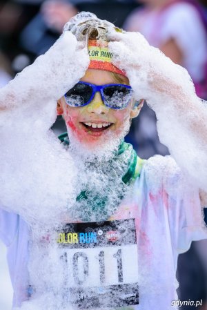 Bieg The Color Run w Gdyni, 16.09.2017 // fot. Dawid Linkowski