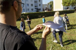 Mini piknik lotniczy na Babich Dołach/ fot. Aleksander Trafas