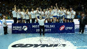 Vistal Gdynia mistrzem Polski w sezonie 2016/2017, fot. Dawid Linkowski, gdyniasport.pl