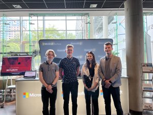 Uczniowie podczas EduDay Microsoft dla edukacji 