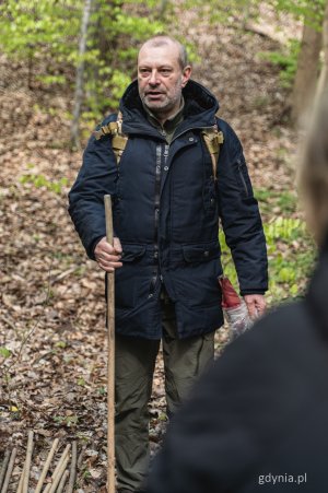Zastępca dyrektora ZDiZ w Gdyni Dawid Czechowski (fot. Kamil Złoch)