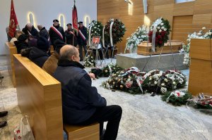 Uroczystości pogrzebowe odbyły się na Cmentarzu Witomińskim (fot. Magdalena Starnawska)