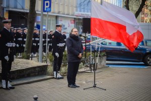 Miejskie uroczystości pod pomnikiem Ofiar Terroru Komunistycznego przy ul. Pułaskiego, fot. st. chor. szt. mar. Piotr Leoniak
