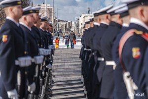 Uroczystości przy Pomniku Polski Morskiej w Gdyni z okazji 24. rocznicy przystąpienia Polski do NATO, fot. M. Dietrich