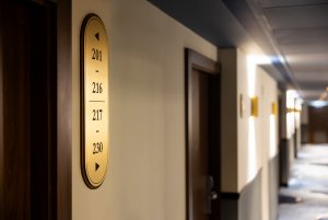 Hotel Mercure Gdynia Centrum, hotelowy korytarz
