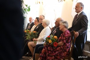 W uroczystości udział wzięli jubilaci i ich goście, a medale wręczył prezydent Wojciech Szczurek // fot. M. Kozłowski