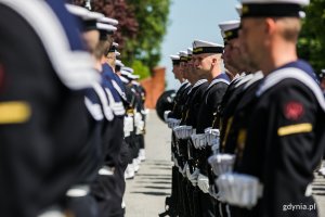 Ceremonia pożegnania admirała floty Ryszarda Łukasika, fot. Karol Stańczak 