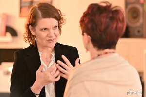 Katarzyna Gruszecka-Spychała spotkała się również w okresie przedświątecznym z uczestnikami projektu „Gdyńska Firma Rodzinna” – znanym z naszego cyklu „Wtorki z rodzinnymi”. Fot. Michał Puszczewicz 