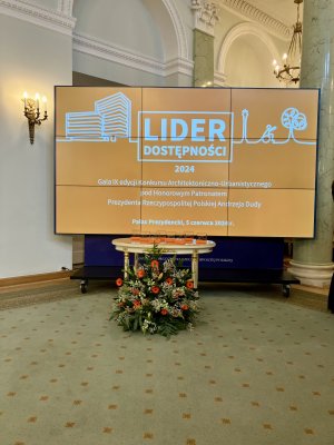 Gala Lider Dostępności 2024 w Pałacu Prezydenckim, fot. Agnieszka Wawrzyniak