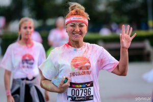 Bieg The Color Run w Gdyni, 16.09.2017 // fot. Dawid Linkowski