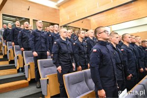 Ślubowanie studentów pierwszego roku (fot. Magdalena Starnawska)