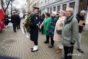 Złożenie wieńców w dniu pamięci o żołnierzach wyklętych, fot. Michał Sałata
