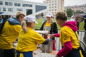 Akcja charytatywna pod hasłem „Gotuj się dla Mariusza” //fot. Karol Stańczak