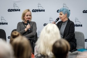 Spotkanie z autorką książki odbyło się w Muzeum Miasta Gdyni. Fot. Dawid Linkowski
