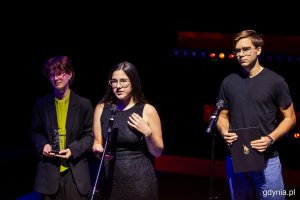 Młoda Gala 50. Festiwalu Polskich Filmów Fabularnych w Gdyni na Scenie Nowej w Teatrze Muzycznym (fot. Karol Stańczak)