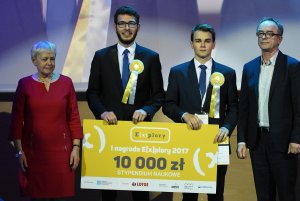 Gala Konkursu Naukowego E(x)plory 2017 // fot. K. Stańczak