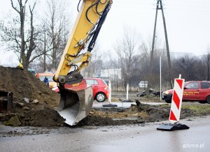 Dotychczasowe skrzyżowanie zmieni się w tymczasowe rondo z jednym pasem, które upłynni ruch, fot. Kamil Złoch