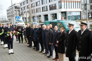 Uczestnicy obchodów 15. rocznicy katastrofy smoleńskiej