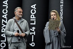 Gdynia Design Days 2019 otworzyli Wojciech Szczurek, prezydent Gdyni oraz Paulina Kisiel, kierownik festiwalu // fot. Paweł Kukla