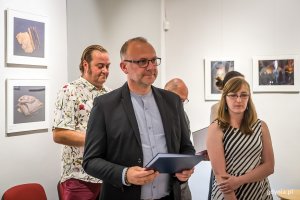 5 września w Ratuszu Staromiejskim w Gdańsku odbył się wernisaż wystawy oraz uroczystość wręczenia nagród XXIII Pomorskiego Konkursu Fotografii Prasowej Gdańsk Press Photo 2019 im. Zbigniewa Kosycarza // fot. Dawid Linkowski