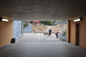 Z tunelu będzie można wejść bezpośrednio do parku // fot. Lechosław Dzierżak