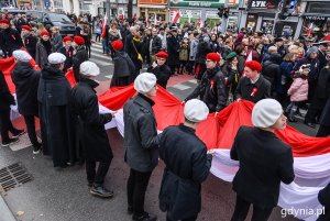 Gdynia uczciła stulecie polskiej niepodległości // fot. Przemysław Świderski