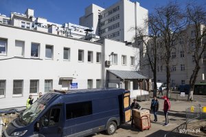 Płyn dezynfekujący od miasta dla szpitali w Gdyni, fot. Przemysław Kozłowski