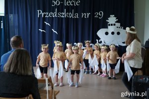 Występ dzieci na jubileuszu Przedszkola nr 29