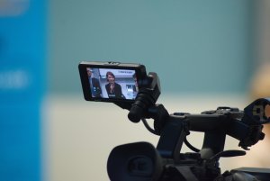 Spotkanie ze studentami na Wydziale Ekonomii UG // fot. Jan Ziarnicki