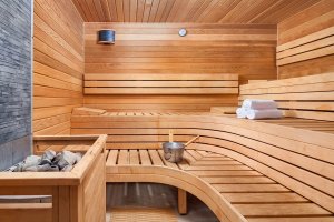 Apartamenty Longstay, strefa relaksu - sauna