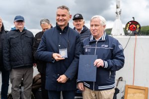 Wręczenie odznaczeń z okazji 60-lecia Pomorskiego Związku Żeglarskiego (fot. Kamil Złoch)