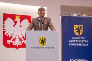 Dyrektor przedsiębiorstwa PKP SKM  w Tr&oacute;jmieście Eugeniusz Manikowski