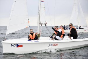 Załoga na łodzi
