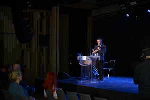 prof. Krzysztof Meissner podczas gali 25-lecia Pomorskiej Specjalnej Strefy Ekonomicznej// fot. materiały prasowe PSSE