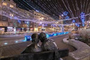 Zimowy plac Kaszubski, fot. Karol Stańczak