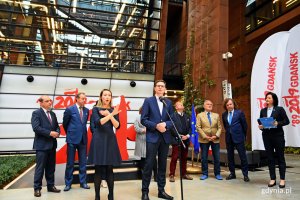 Konferencja zapowiadająca Święto Wolności i Solidarności w Europejskim Centrum Solidarności w Gdańsku, fot. Kamil Złoch