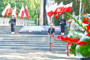 Uroczystości upamiętniające 80. rocznicę wybuchu II wojny światowej na cmentarzu w Redłowie, fot. Michał Puszczewicz