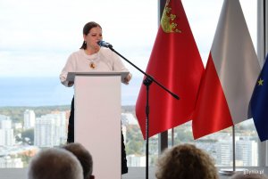 Prezydent Gdyni Aleksandra Kosiorek (fot. Magdalena Starnawska)