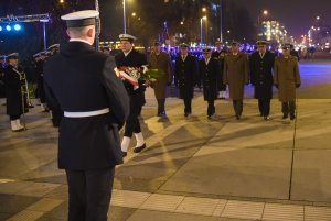 Capstrzyk z okazji 101. rocznicy utworzenia morskiego Rodzaju Sił Zbrojnych // fot. st. chor. szt. Mar. Piotr Leoniak