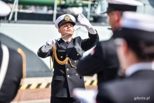 Święto Wojska Polskiego w Gdyni. Główne obchody odbyły się przed okrętem ORP „Błyskawica” // fot. Maciej Czarniak