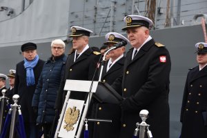 Zmiana na stanowisku Komendanta Portu Wojennego w Gdyni, fot. Lechosław Dzierżak