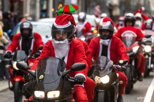 Mikołaje na Motocyklach w Gdyni, fot. Piotr Żagiell
