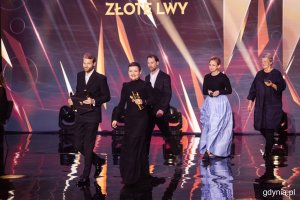 Marta Cienkowska, ministra kultury i dziedzictwa narodowego. Gala wręczenia nagród 50. Festiwalu Polskich Filmów Fabularnych w Gdyni w Teatrze Muzycznym (fot. Karol Stańczak)