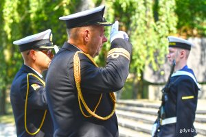 Uroczystości upamiętniające 80. rocznicę wybuchu II wojny światowej na cmentarzu w Redłowie, fot. Michał Puszczewicz